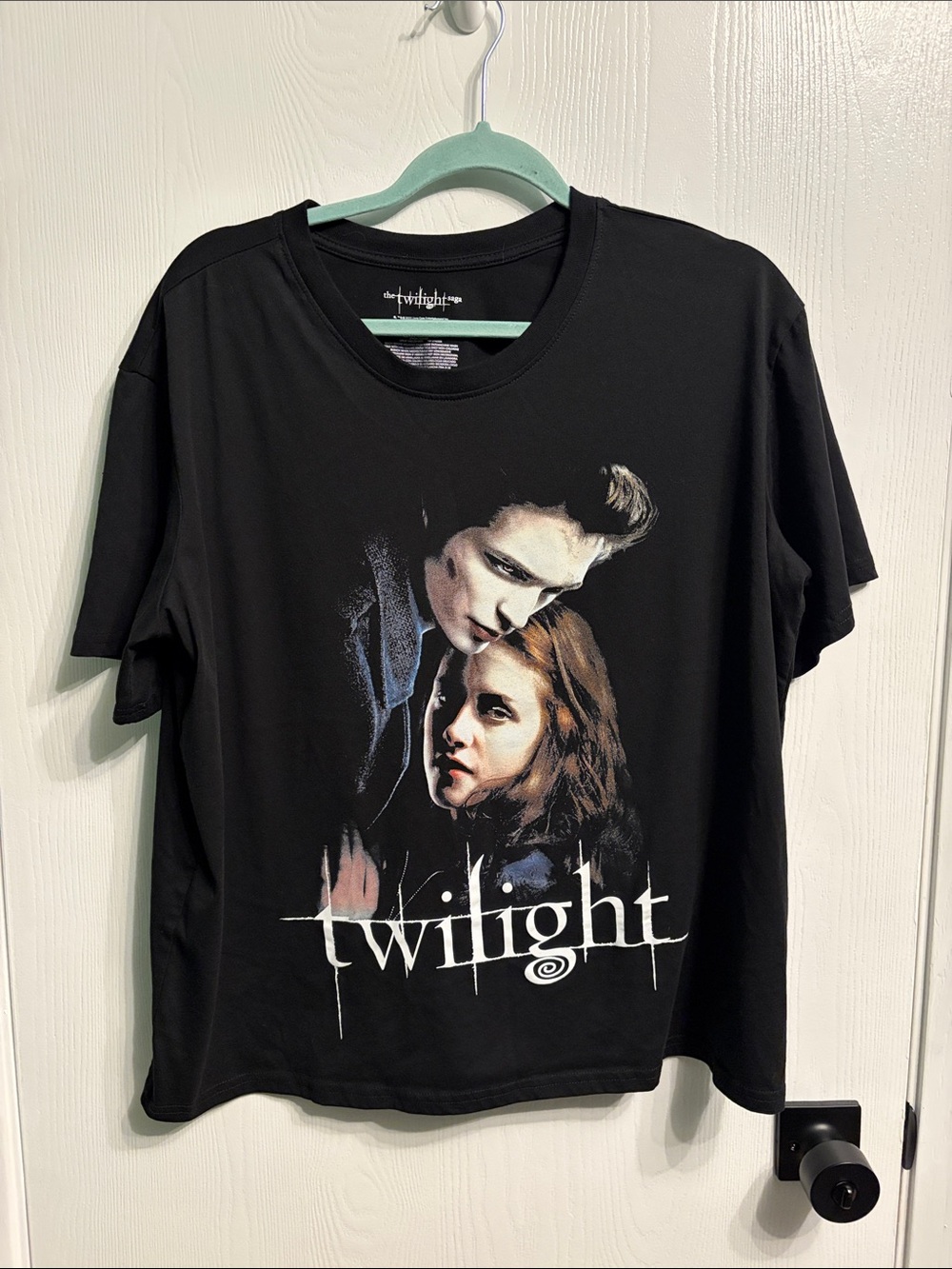 Twilight saga Graphic Black Kids Tee - Twilight Logo size XXL